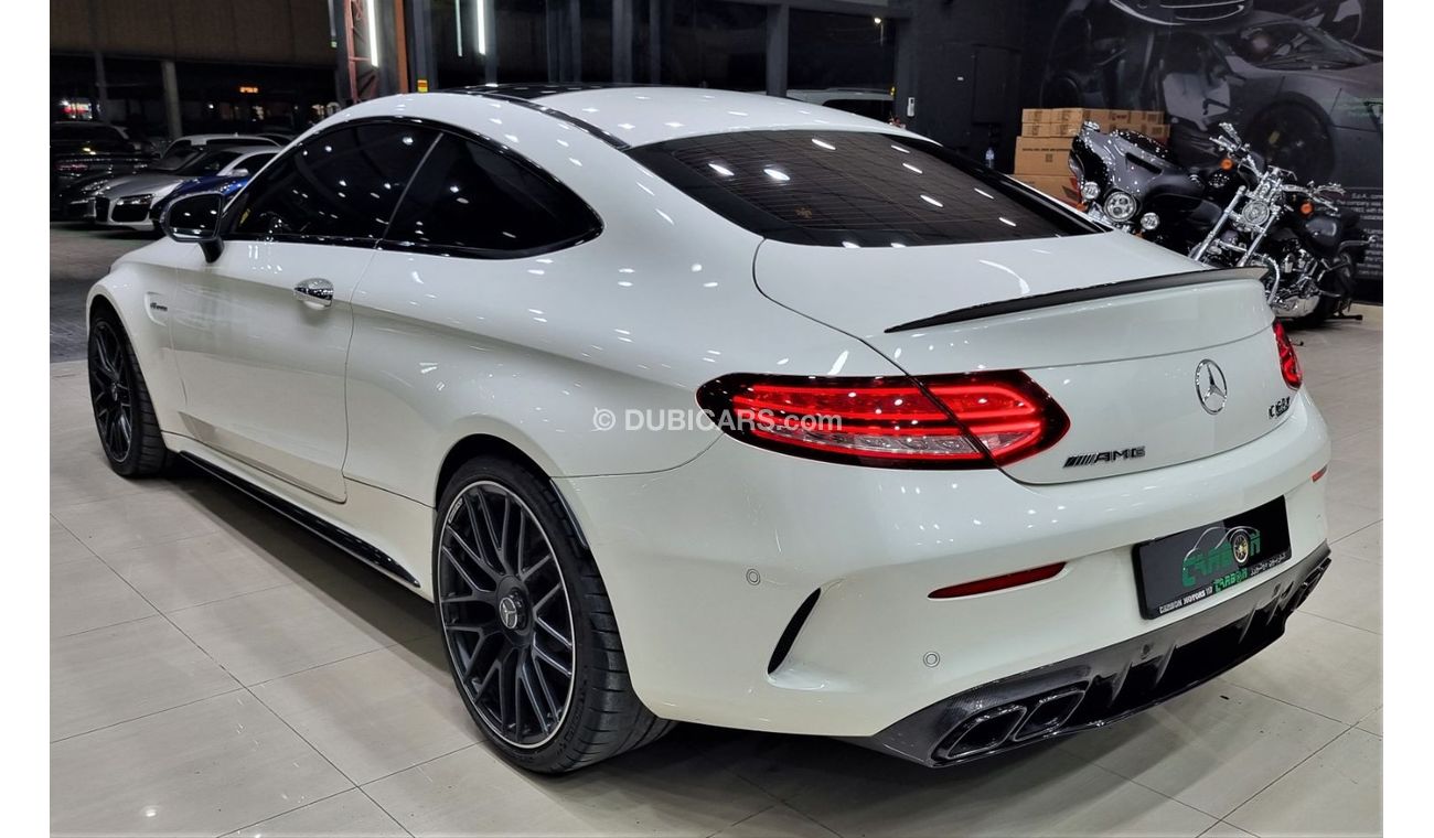 Mercedes-Benz C 63 Coupe MERCEDES C63S GCC 2019 FULL SERVICE HISTORY FROM GARGASH UNDER WARRANTY TILL 2024 FOR 349K AED
