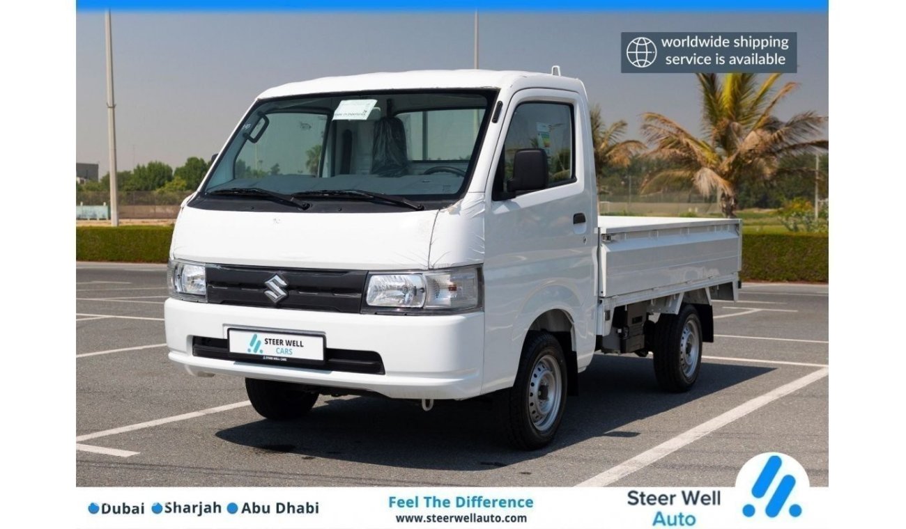 سوزوكي كاري Pick Up Truck 2023 GCC Specs with 3 years warranty + Service Package up to 50KM - Book Now