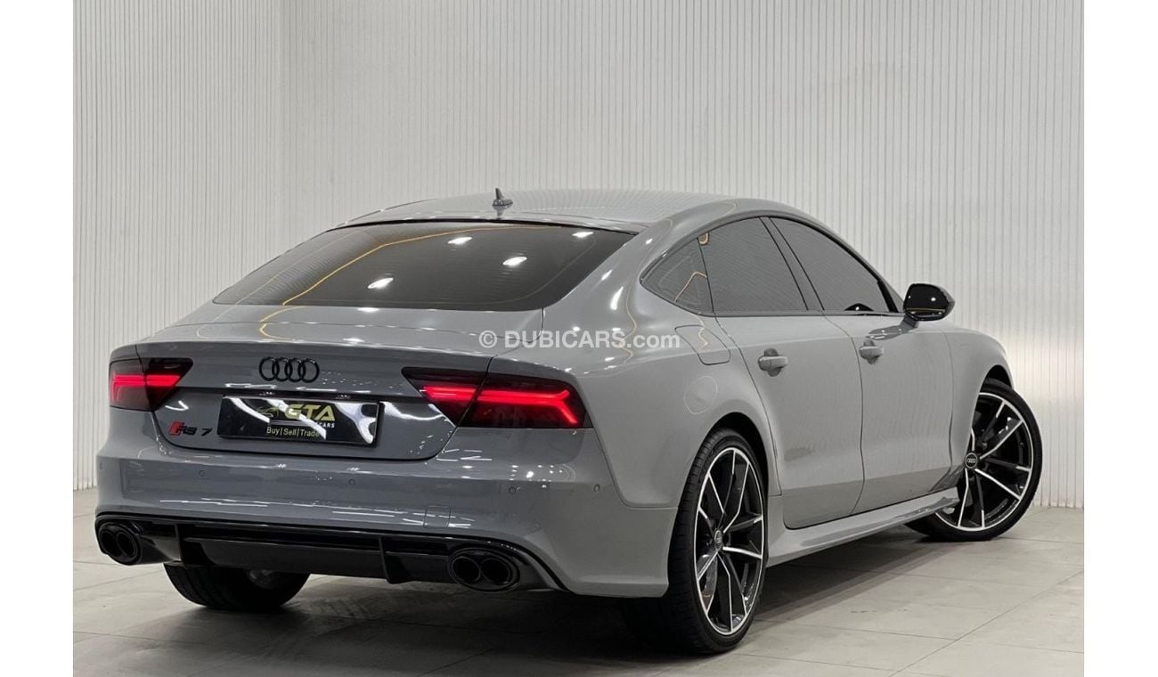 Audi RS7 Std 2017 Audi RS7 Performance Pack, Full Service History, Warranty, GCC