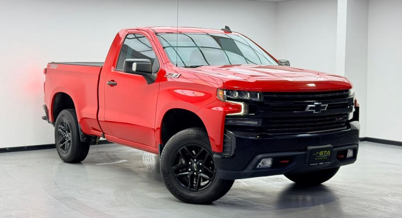 شيفروليه سيلفارادو 2021 Chevrolet Silverado LT Trail Boss, 1 Year Unlimited Km Warranty, Full Service History, GCC