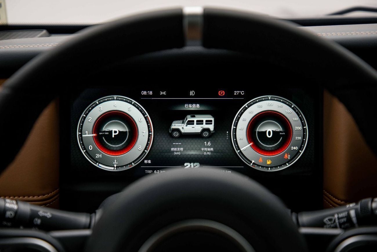 باو 212 T01 Adventurer 2.0L – Black Inside Brown | Export Price