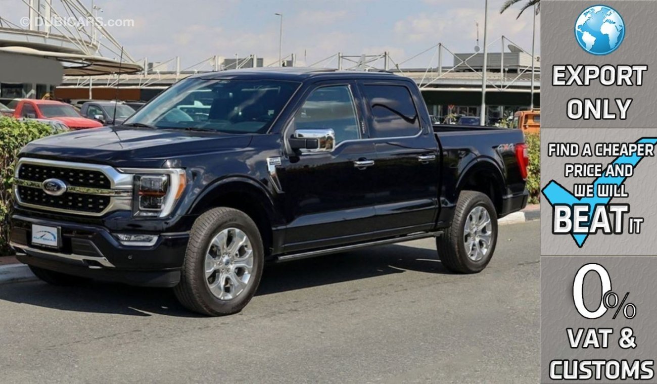 Ford F-150 Platinum 3.5L V6 Ecoboost , Massage Seats , 2022 Euro.6 , (ONLY FOR EXPORT)