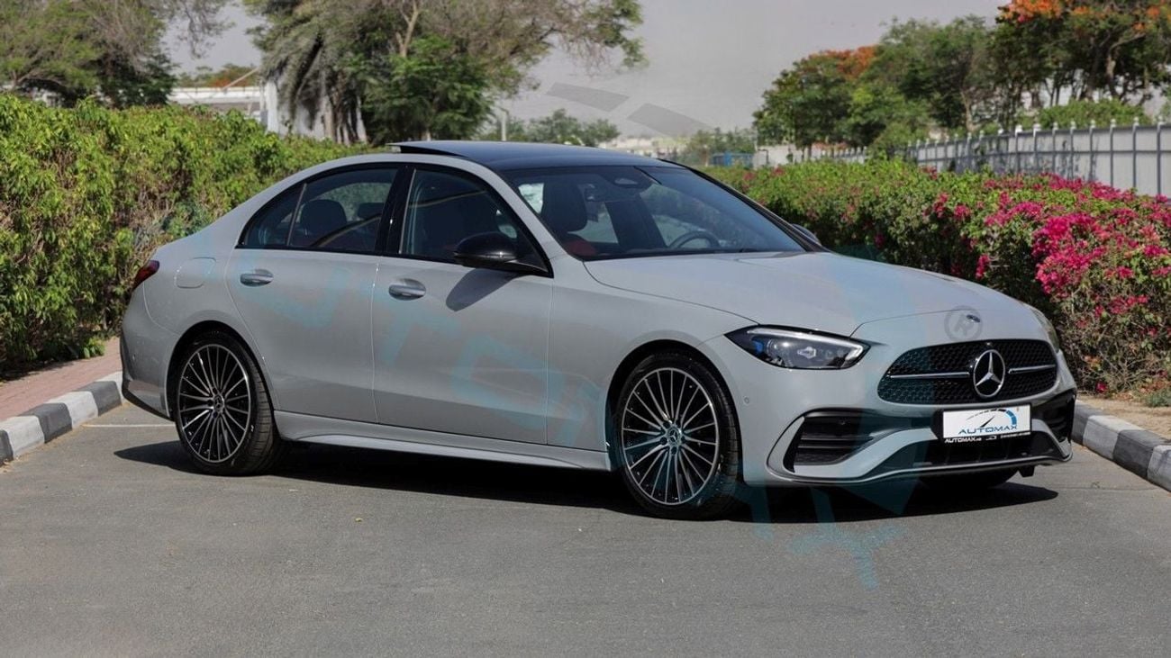 مرسيدس بنز C 200 AMG Premium Plus EQ Boost 1.5T RWD GCC 2026 With 2 Years Unlimited Mileage Warranty At Official Deal