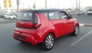 Kia Soul KIA SOUL RED KHALIJE NO PAINT NO ACCIDENT LEATHER FULL OPTION