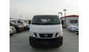 Nissan Urvan Panel Van 2015 Ref# AD 72