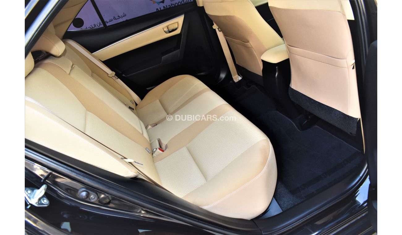 تويوتا كورولا 1.6L SPORT 2018 GCC SPECS WITH DEALER WARRANTY