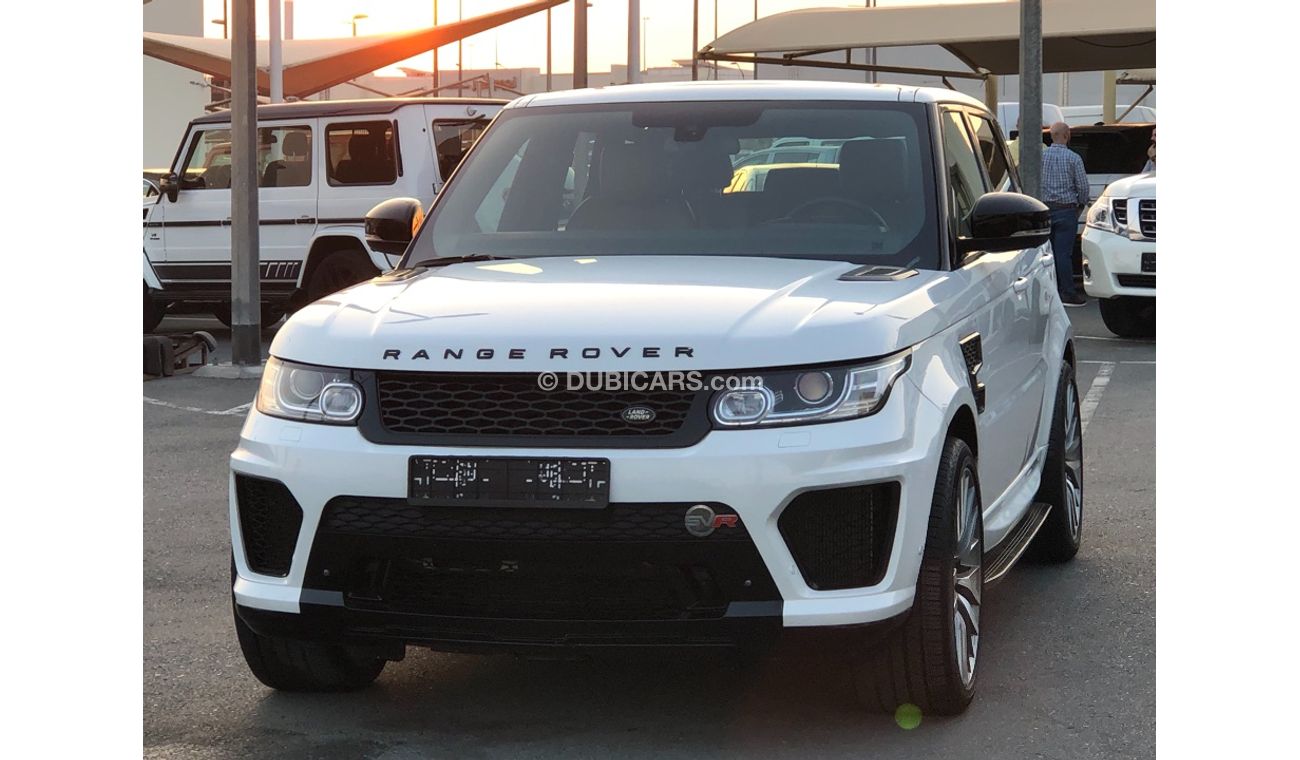 Land Rover Range Rover Sport Rang Rover sport super charge kit SVR model 2014 GCC car perfect condition full option V8