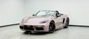 Porsche 718 Boxster STANDARD 2025 Porsche 718 Boxster, Porsche Warranty+Full Service History, GCC Specs.