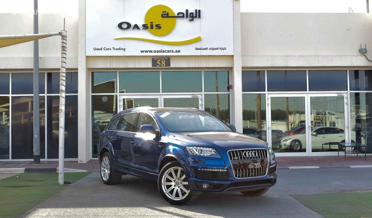 أودي Q7 S-Line Supercharged Full Service History GCC