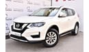 Nissan XTrail AED 1370 PM | 2.5L S 2WD GCC WARRANTY