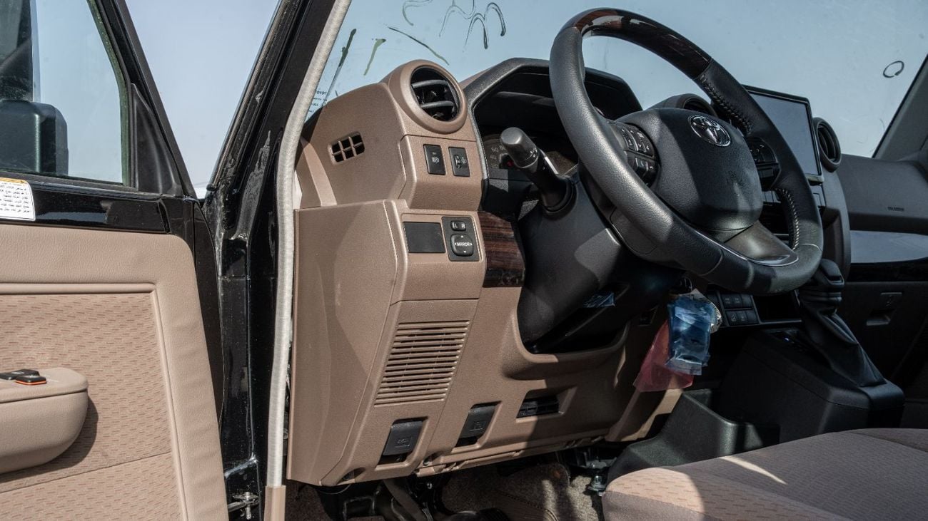 Toyota Land Cruiser 70 2026 Toyota Land Cruiser LC76 4.0L AT Petrol (Black-Brown) With Radar