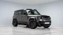 لاند روفر ديفندر P400 110 First Edition 3.0L (7 Seater) Widetrack | AED 3,980 PM | Special Edition, 7 Seats |
