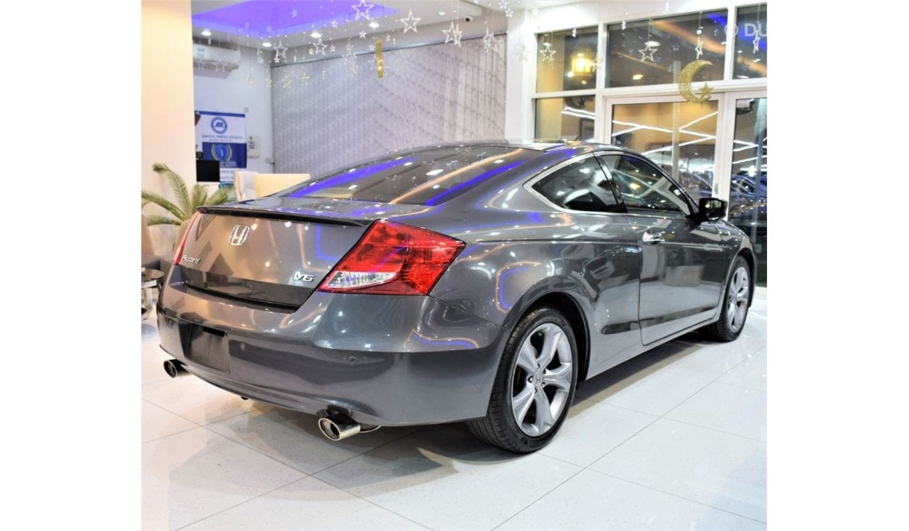 Honda Accord EXCELLENT DEAL for this Honda Accord Coupe V6 2012 Model!! in Grey Color! GCC Specs