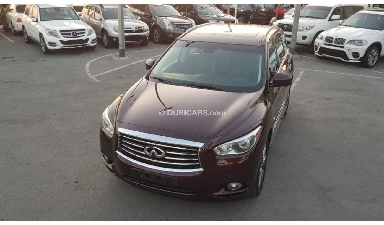 Infiniti JX35 Infinity JX 35 model 2013 GCC car prefect condition full option panoramic roof leather seats 5camer