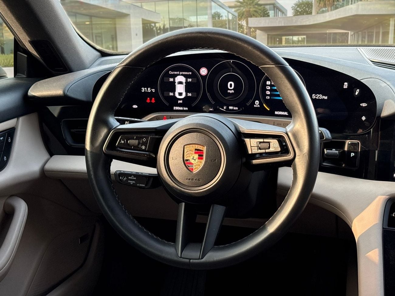 Porsche Taycan Base AED 3,030 P.M | 0% DOWN PAYMENT | PORSCHE TAYCAN | EV | 2022