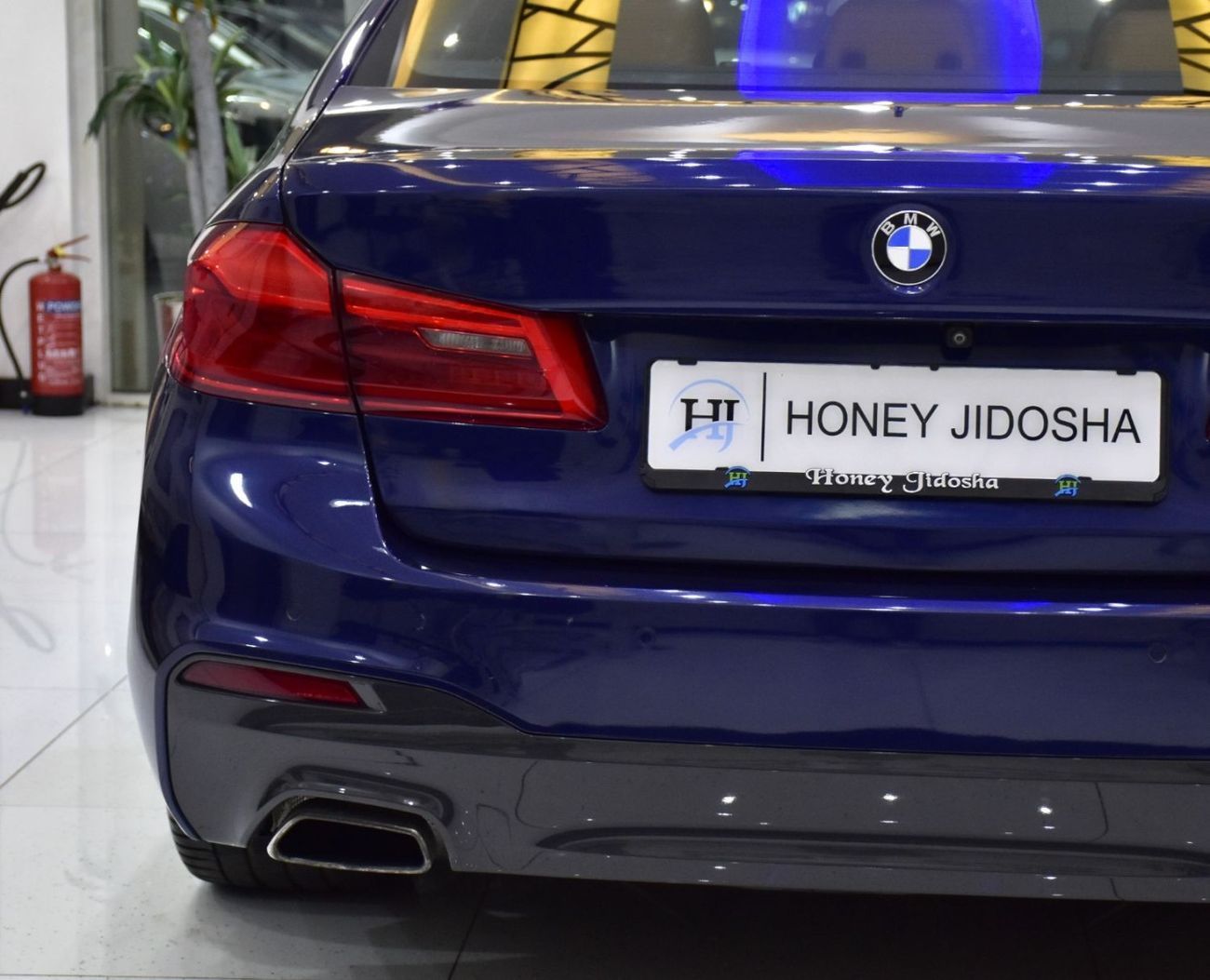 BMW 530i EXCELLENT DEAL for our BMW 530i M-Kit ( 2017 Model ) in Blue Color GCC Specs