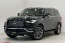 Infiniti QX80 Standard 2020 Infiniti QX80, May 2025 Warranty, Full Agency Service History, GCC
