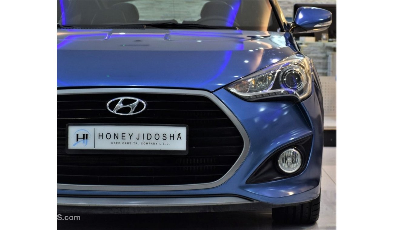 هيونداي فيلوستر EXCELLENT DEAL for our Hyundai Veloster TURBO 2016 Model!! in Blue Color! GCC Specs