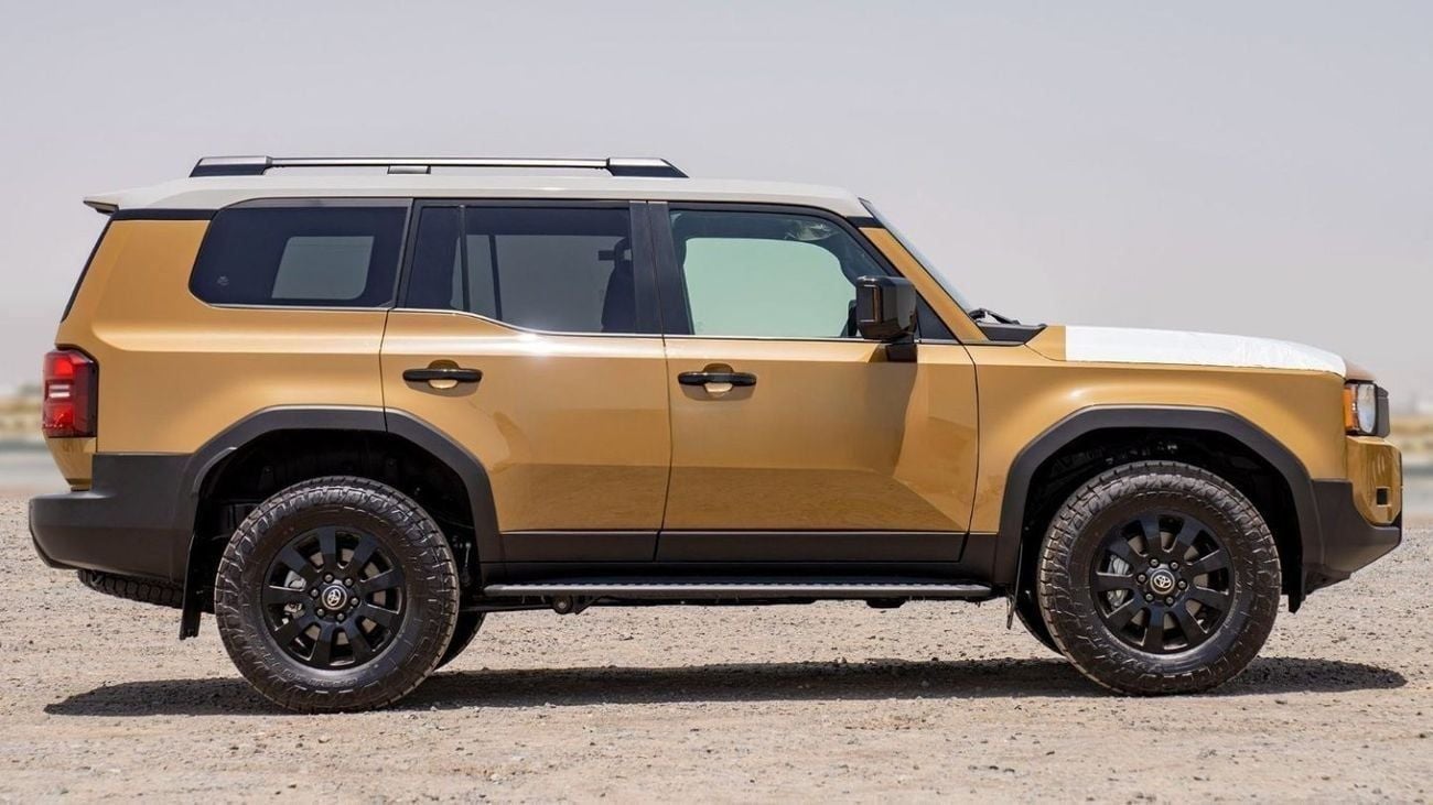 تويوتا برادو ADVENTURE 1ST EDITION TOYOTA PRADO 250 2.4P AT FIRST EDITION MY2025– SAND & GREY ROOF