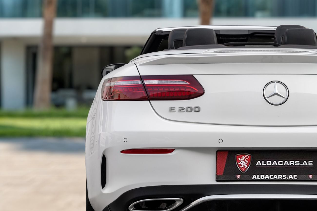 مرسيدس بنز E200 E200 AMG Convertible | 3,917 P.M | 0% Downpayment | 2028 WARRANTY