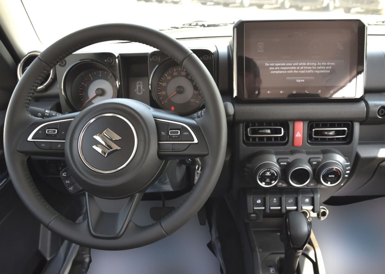 سوزوكي جيمني GLX · 1.5L · 4 Cyl · Automatic · Petrol · SUV/Crossover · Four Wheel Drive · 4 seats · 5 door Petrol 5-Door Automatic 4WD (GCC Specs) – 2026 | For Export Only