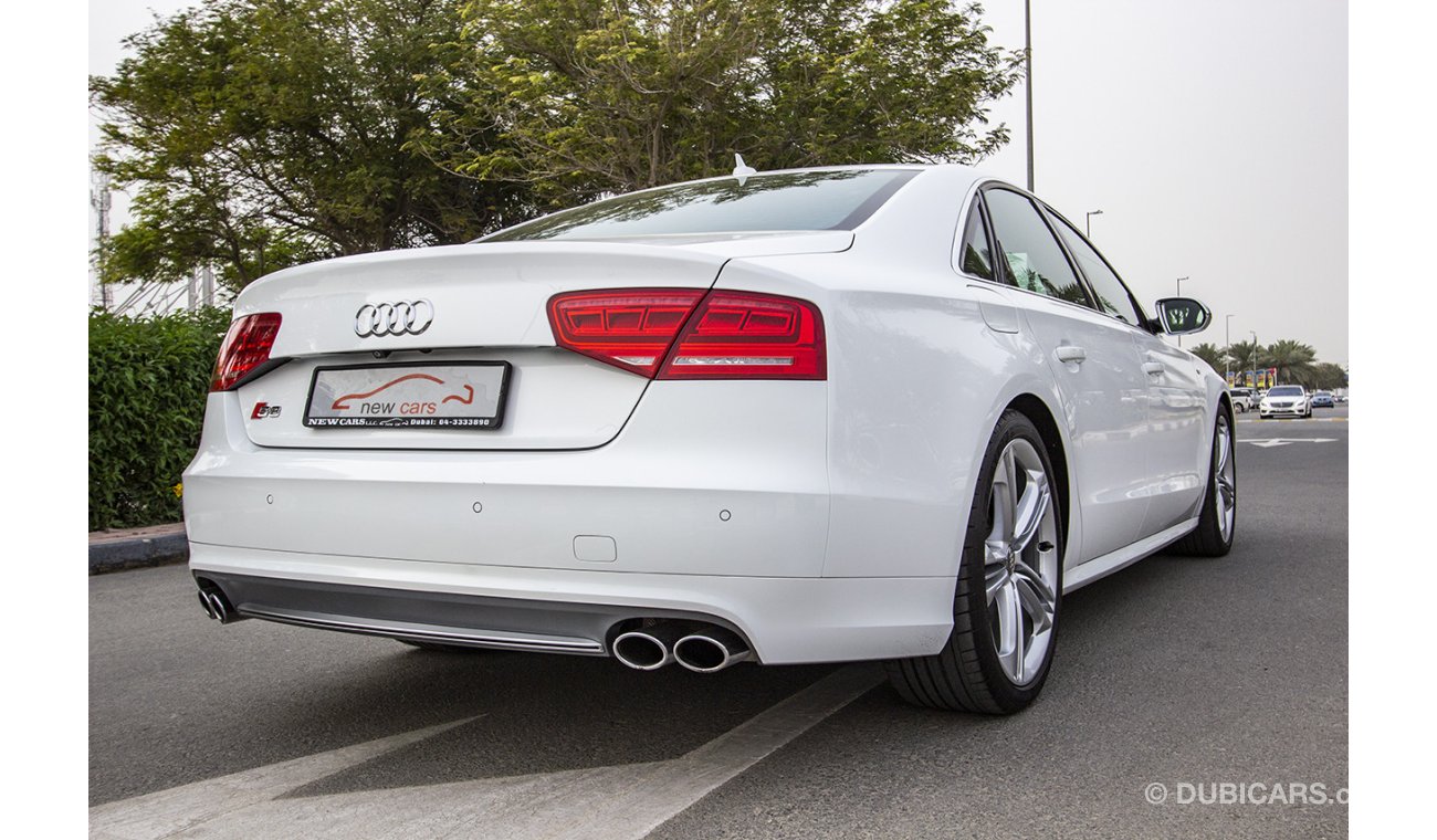 Audi S8 AUDI S8 - 2014 - GCC - ZERO DOWN PAYMENT - 2530 AED/MONTHLY - 1 YEAR WARRANTY