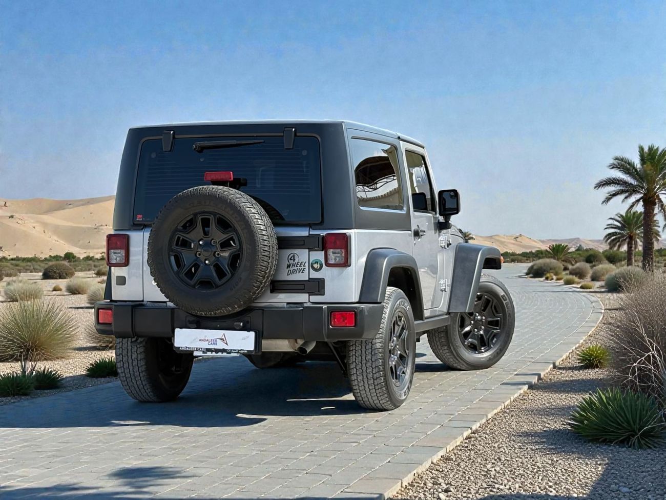 جيب رانجلر Willys Wheeler 3.6L A/T (2 Door) | 2017 | GCC SPECS | AED 1,150 / month