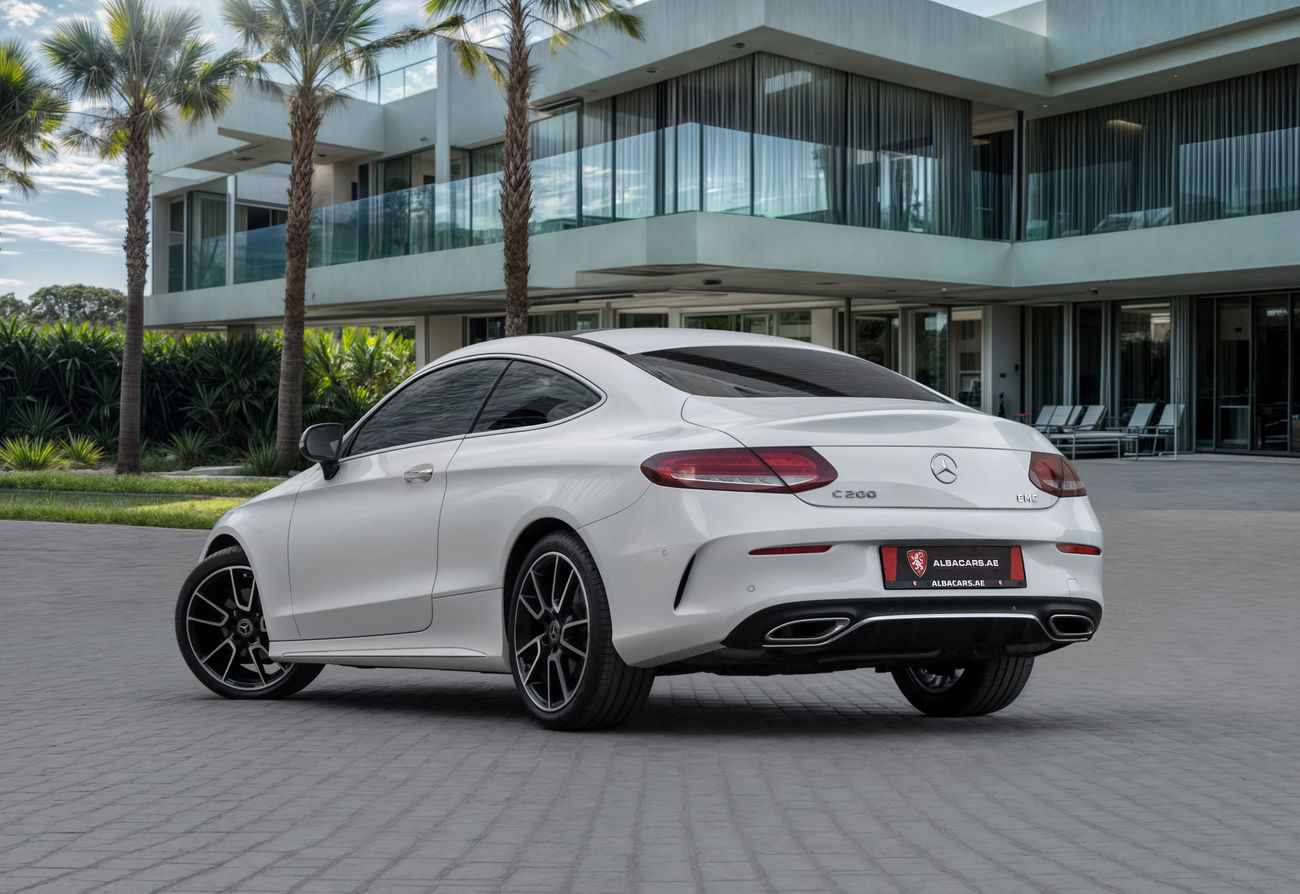 مرسيدس بنز C 200 C200 Coupe | 3,330 P.M | 0% Downpayment | Excellent Condition!