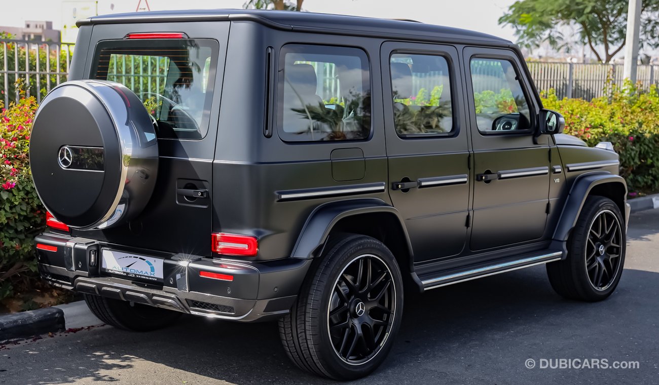 Mercedes-Benz G 500 V8 Turbo , Carbon Fiber , GCC , 2021 , 0Km , W/2 Yrs UNLTD MLG WNTY & 3 Yrs or 60K Km SRVC @EMC