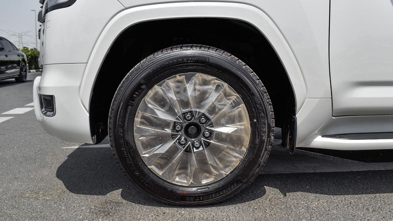 Toyota Land Cruiser ECTAGR029 - 2025 Toyota LC300 VX - 3.5L Petrol Auto White with Black Interior