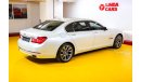 بي أم دبليو 740 BMW 740Li 2015 GCC under Agency Warranty with Flexible Down-Payment.