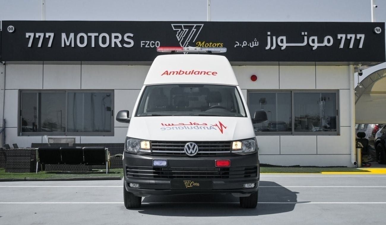 فولكس واجن ترانسبورتر 2019 Volkswagen Transporter High-Roof Ambulance | 2.0L Petrol | 5-Speed Manual | Fully Equipped