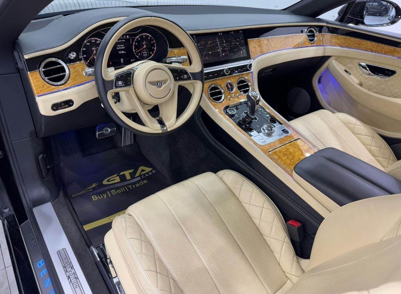 Bentley Continental GT 6.0L W12 (626 HP) 2019 Bentley Continental GT W12 1st Edition, One Year Warranty, Full Service Histo