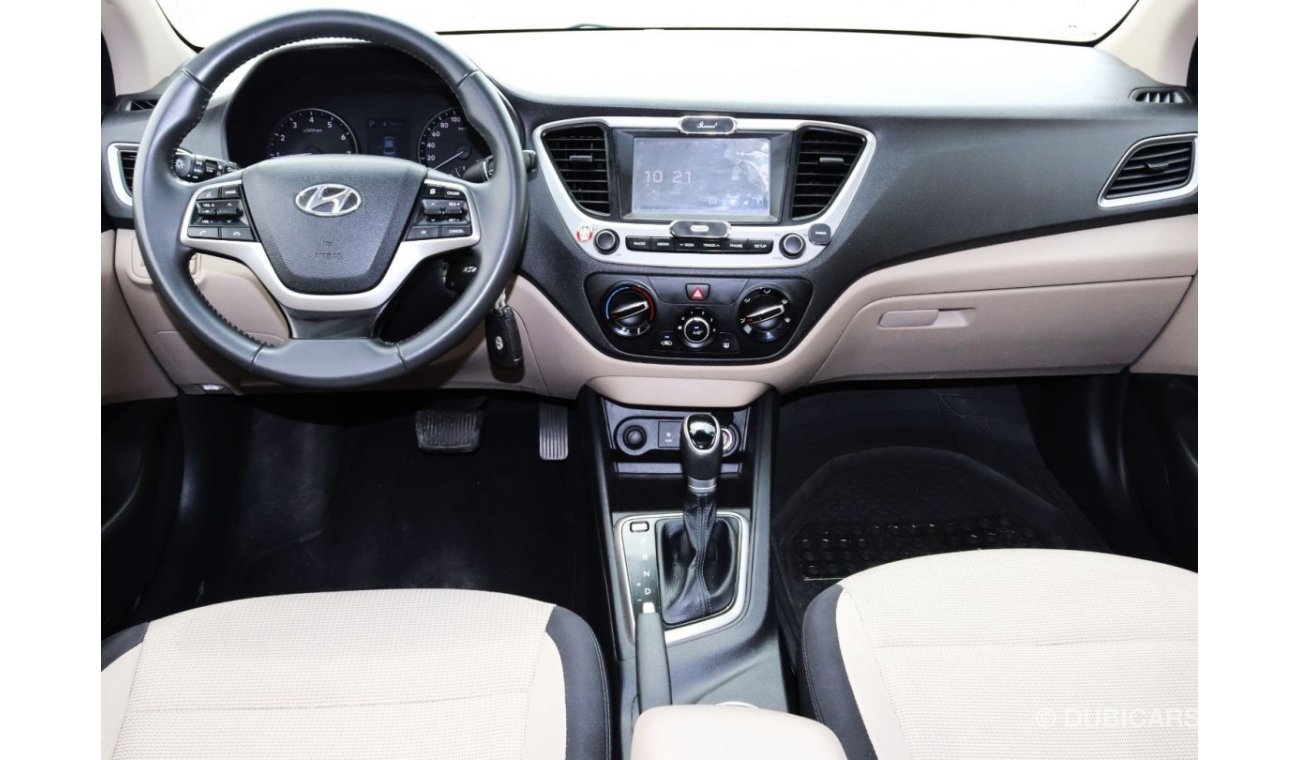 Hyundai Accent Top Hyundai Accent GCC full option agency condition without accidents