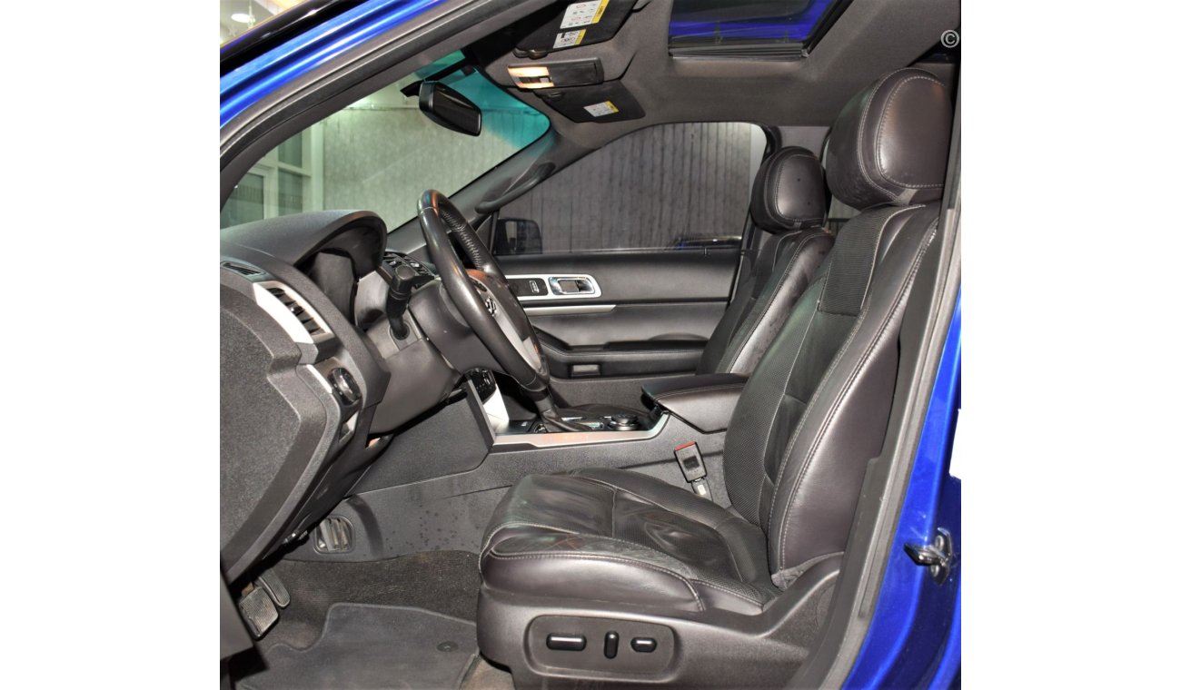 فورد إكسبلورر EXCELLENT DEAL for our Ford Explorer XLT 4WD ( 2013 Model! ) in Blue Color! GCC Specs