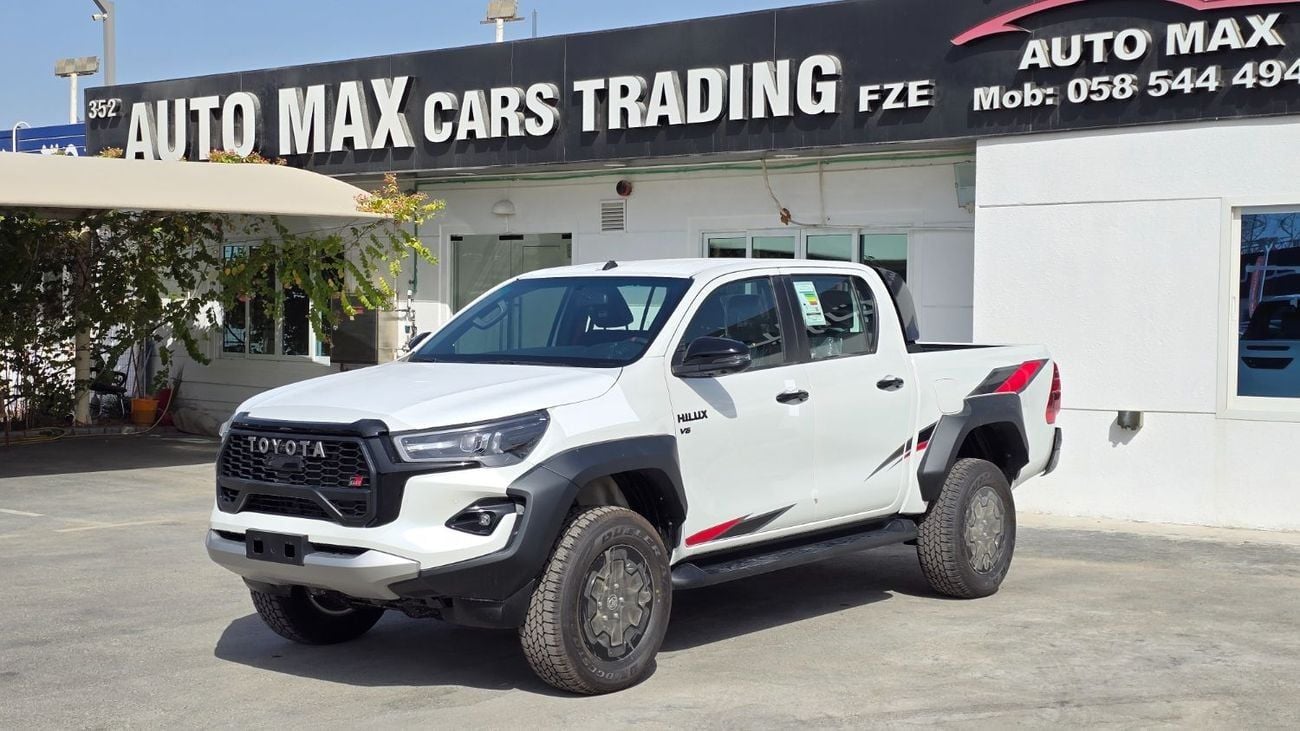 تويوتا هيلوكس TOYOTA HILUX GR Sport 4.0L White-2025