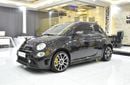 أبارث 695 EXCELLENT DEAL for our Abarth 695 Turismo ( 2023 Model ) in Black Color GCC Specs