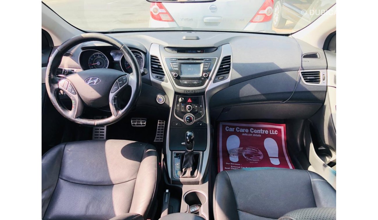 هيونداي إلانترا HYUNDAI ELANTRA FO 2014 GREY LOT-366