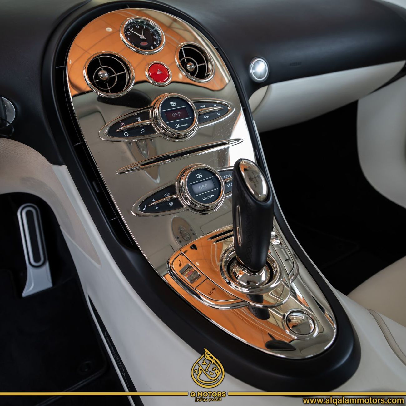 بوغاتي فيرون 2010 BUGATTI VERYON NOCTURNE GCC DONE ONLY 4000KM WITH 2 YEARS SERVICE CONTRACT