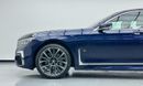 بي أم دبليو 730Li Luxury M Sport Package 2.0L 2021 BMW 730Li M-Sport, 2026 BMW Warranty + Service Pack, Fully Loaded,