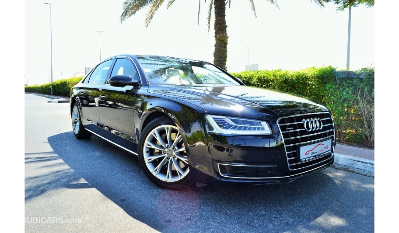 Audi A8 - ZERO DOWN PAYMENT - 3115 AED/MONTHLY - UNDER WARRANTY