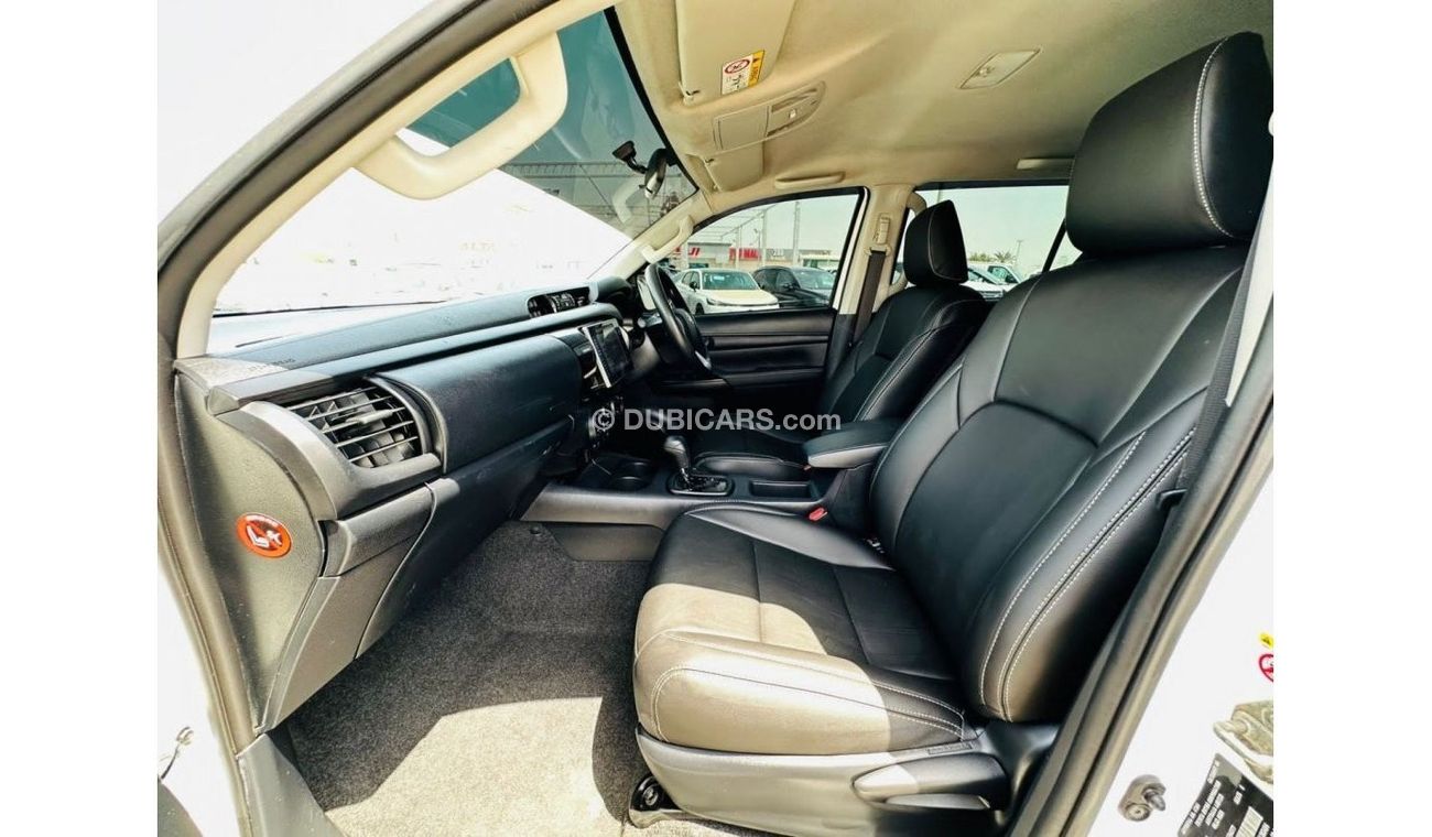 تويوتا هيلوكس 2016 WHITE DIESEL 4x4 *2021 SHAPE* | PUSH START | ELECTRIC SEATS | LEATHER SEATS | ALLOY RIMS | SPOR