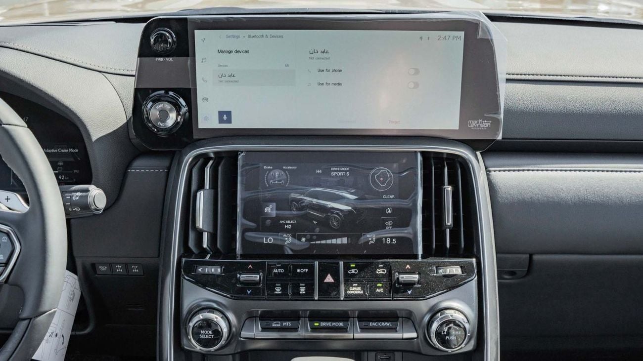 Lexus LX 600 2026 Lexus LX600 Over-Trail 3.5L AT Petrol (Black-Black)