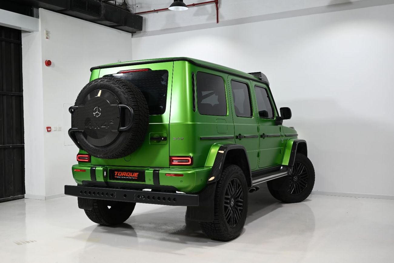 Mercedes Benz G 63 AMG 4X4²  2022 Mercedes-Benz G63 AMG 4x4², 2028/11 Mercedes Warranty, 2026/11 Mercedes Service Pack, GCC
