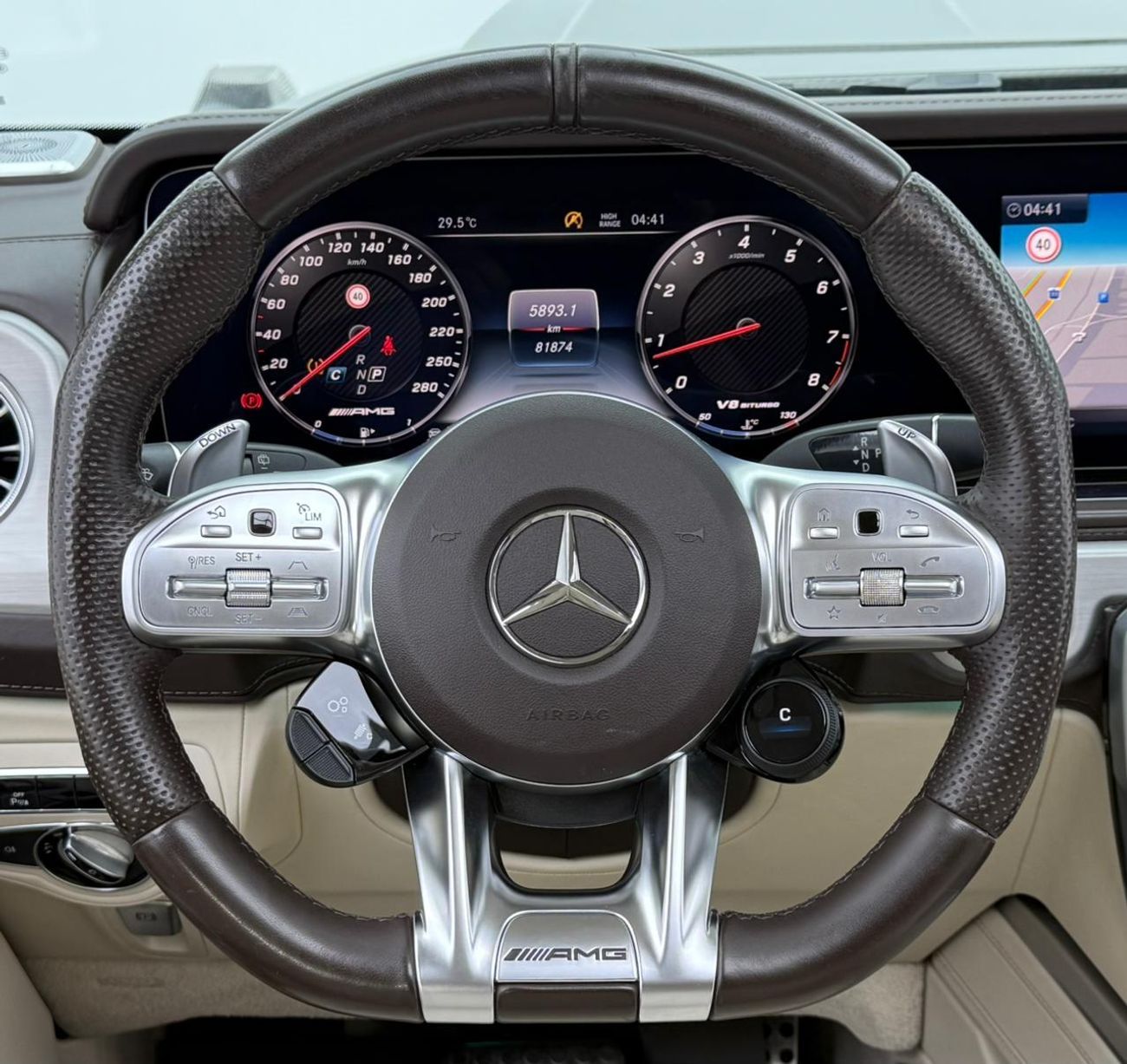 مرسيدس بنز G 63 AMG 2020 Mercedes Benz G63 AMG Brabus Kit, 2026 MB Service Pack, Warranty, Fully Loaded, GCC