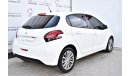 Peugeot 208 1.6L ALLURE 2016 GCC