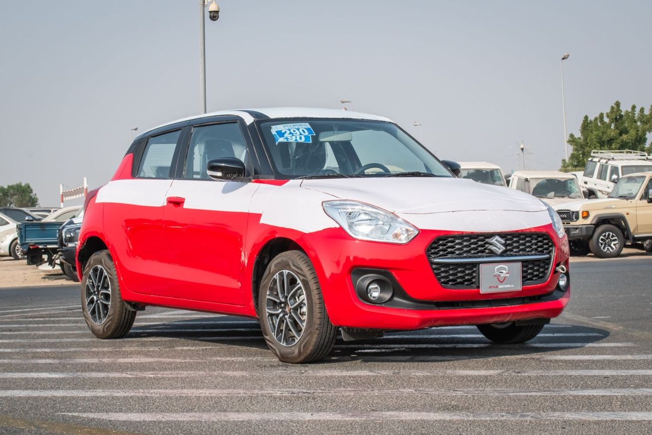 Suzuki Swift Suzuki Swift Suzuki Swift RED ROOF BLACK 1.2L Gasoline A/T FWD