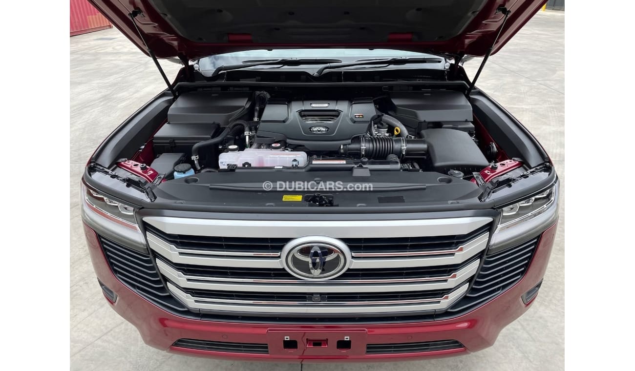 Toyota Land Cruiser 300 Series *2022* Maroon [Right Hand Drive] Sunroof V6 Diesel 4WD Automatic 7 Seats Leather & Electr