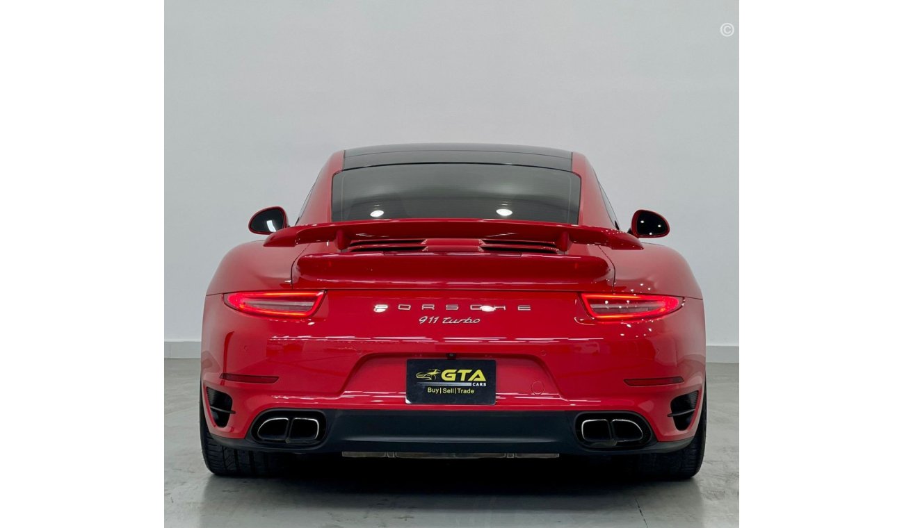 Porsche 911 Turbo 2015 Porsche 911 Turbo, Porsche Warranty, Service History, Low KMs, GCC