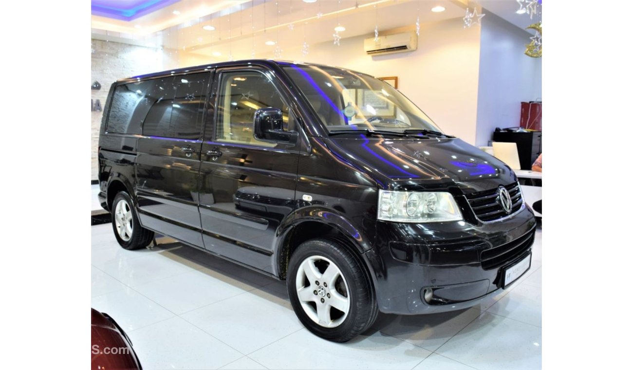 Volkswagen T5 Multivan FULL OPTION! Volkswagen Multivan HighLine 2007 Model!! in Black Color! GCC Specs